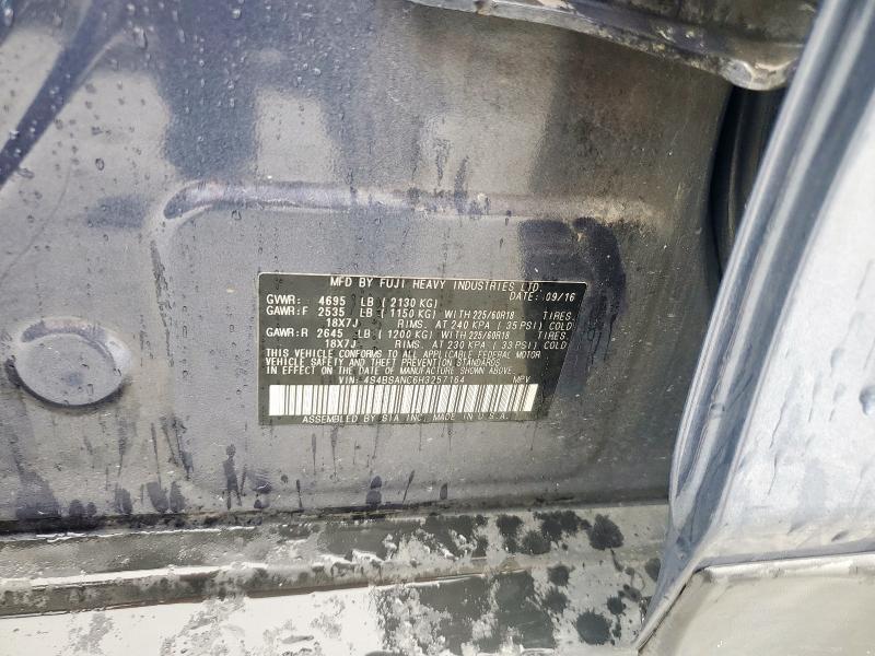 2017 SUBARU OUTBACK 2. 4S4BSANC6H3257164