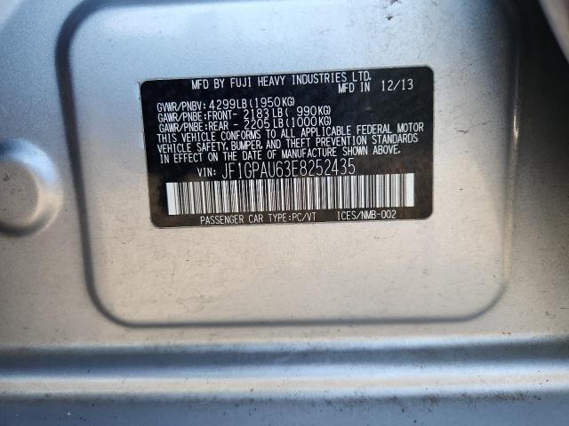 2014 SUBARU IMPREZA SP - JF1GPAU63E8252435