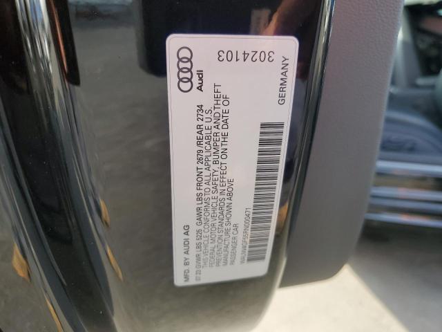 2024 AUDI S5 PREMIUM WAUW4GF55RN000471