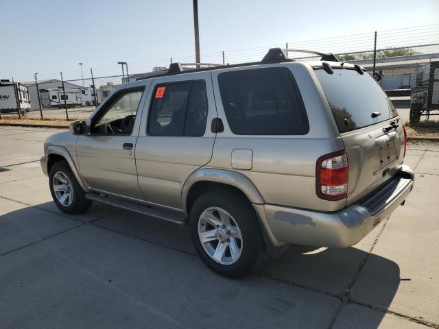 NISSAN PATHFINDER 2003 gold  gas JN8DR09Y33W803021 photo #3