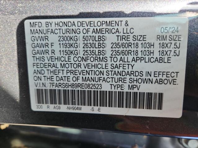 2024 HONDA CR-V SPORT 7FARS6H89RE082523