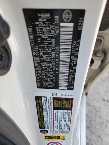 2015 TOYOTA CAMRY LE 4T1BF1FK3FU919526