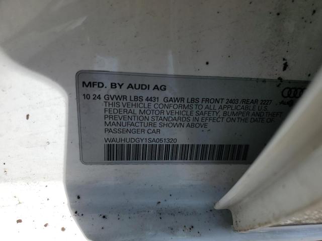 2025 AUDI A3 PREMIUM WAUHUDGY1SA051320