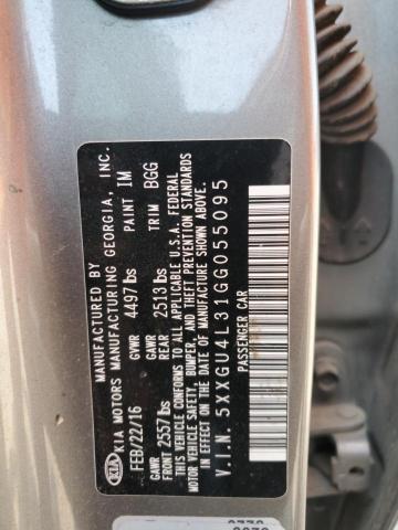 2016 KIA OPTIMA EX - 5XXGU4L31GG055095