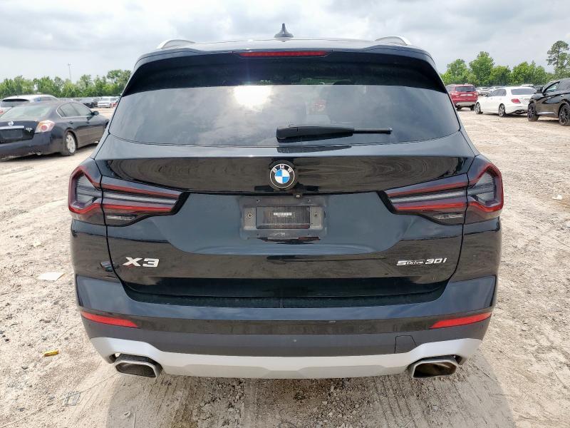 2022 BMW X3 SDRIVE3 WBX47DP04NN155447