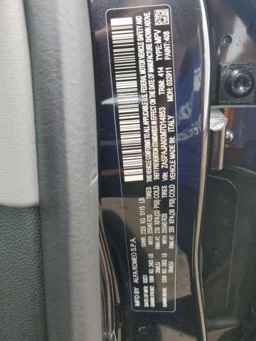 2021 ALFA ROMEO STELVIO SP ZASPAJANXM7D14853