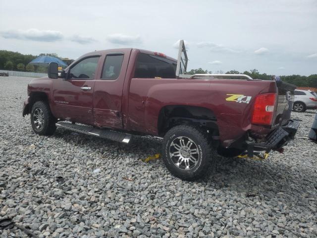 CHEVROLET SILVERADO 2009 burgundy  gas 1GCEK29J49Z118780 photo #3