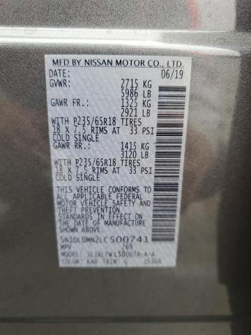2020 INFINITI QX60 LUXE 5N1DL0MN2LC500741