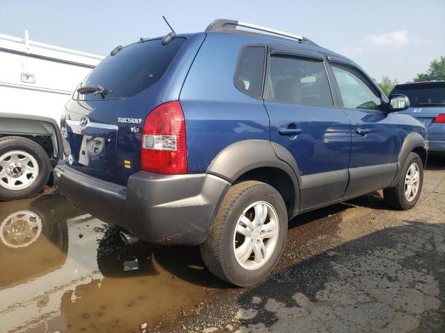 HYUNDAI TUCSON GLS 2006 blue  gas KM8JN12D86U409288 photo #4