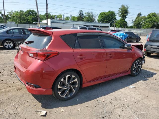 TOYOTA COROLLA IM 2018 red  gas JTNKARJE1JJ562856 photo #4