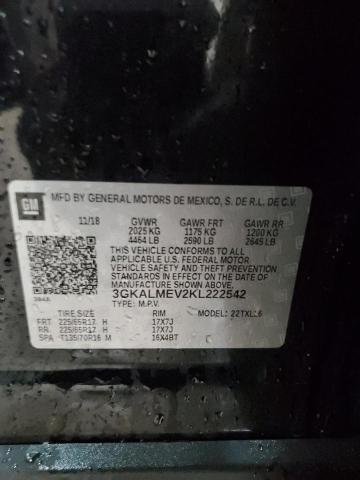 2019 GMC TERRAIN SL 3GKALMEV2KL222542