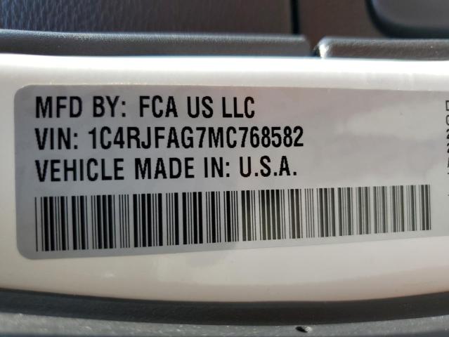 2021 JEEP GRAND CHER - 1C4RJFAG7MC768582