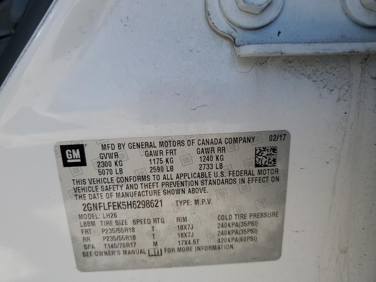 CHEVROLET EQUINOX LT