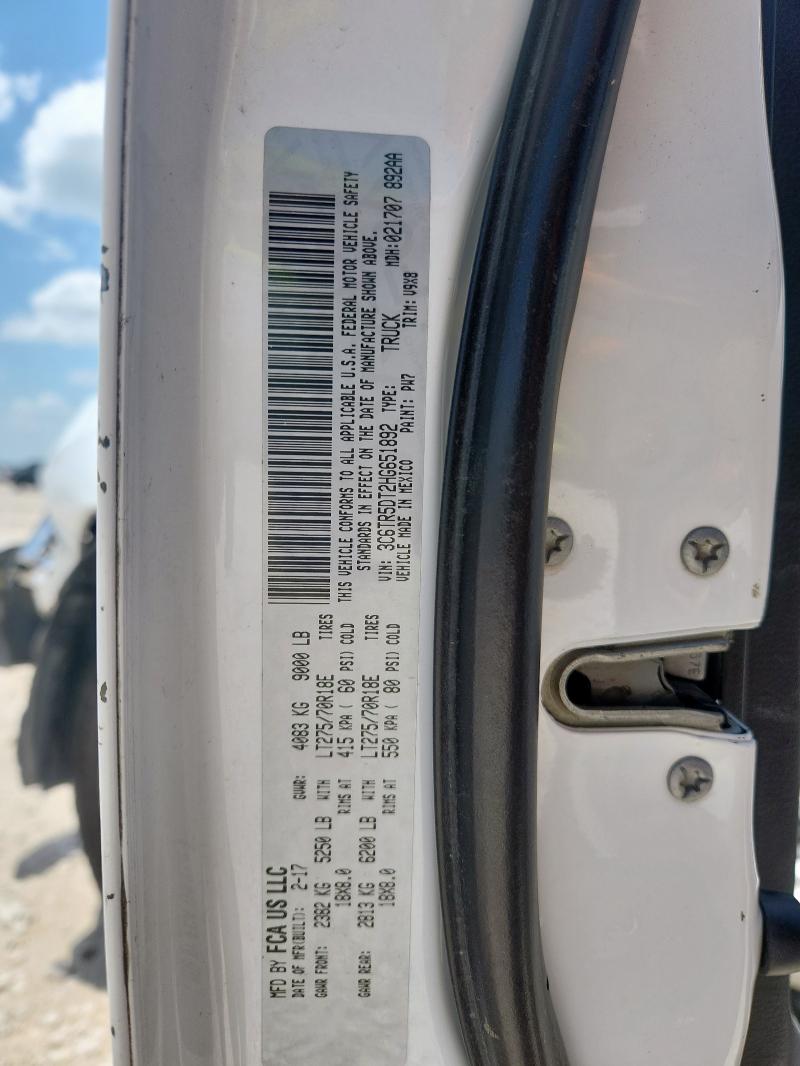 2017 RAM 2500 SLT - 3C6TR5DT2HG651892