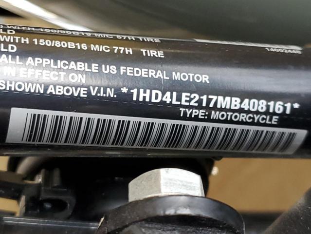 2021 HARLEY-DAVIDSON XL883 N 1HD4LE217MB408161