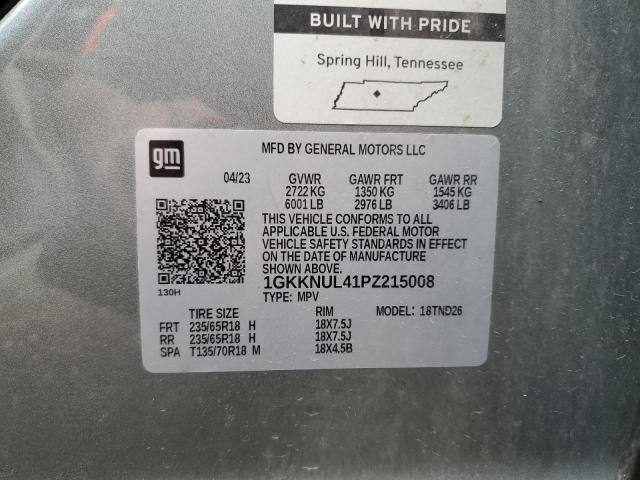 2023 GMC ACADIA SLT 1GKKNUL41PZ215008