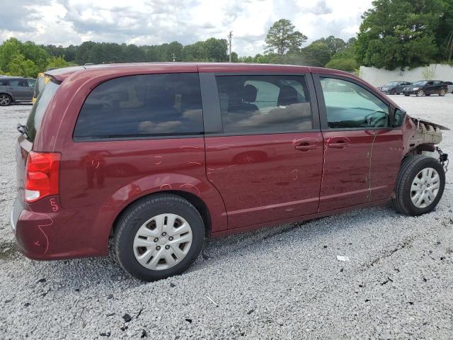 Vin: 2c4rdgbg2jr185013, lot: 60596615, dodge caravan se 20183