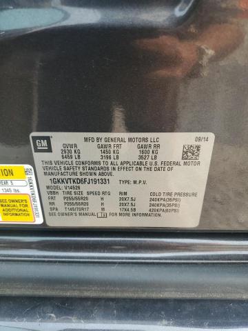 2015 GMC ACADIA DEN 1GKKVTKD6FJ191331