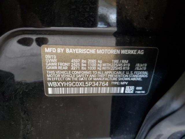 2020 BMW X2 SDRIVE2 WBXYH9C0XL5P34764
