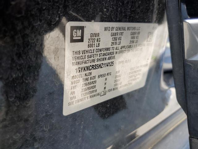 2017 CADILLAC XT5 PREMIU 1GYKNCRS5HZ114125