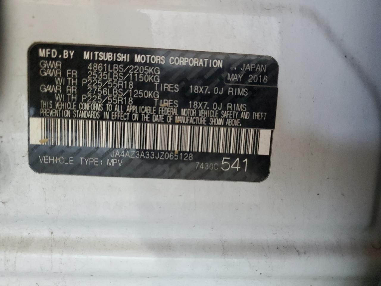 MITSUBISHI OUTLANDER SE