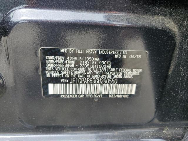 2016 SUBARU IMPREZA PR - JF1GPAB69GH290550