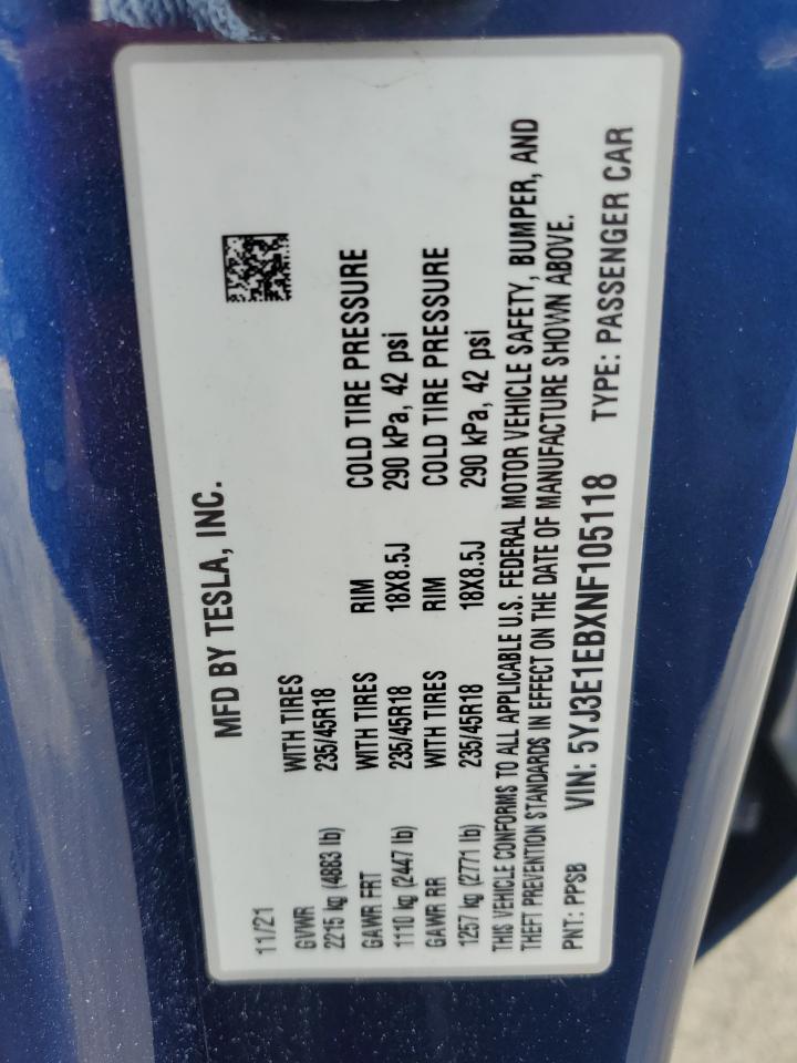 Tesla Model 3 2022