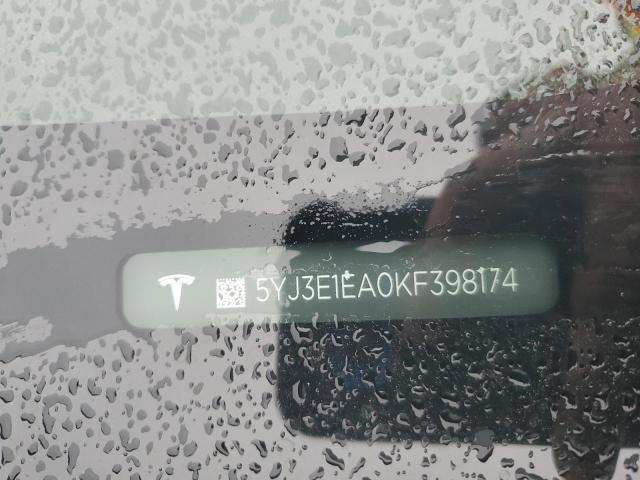 2019 TESLA MODEL 3 5YJ3E1EA0KF398174