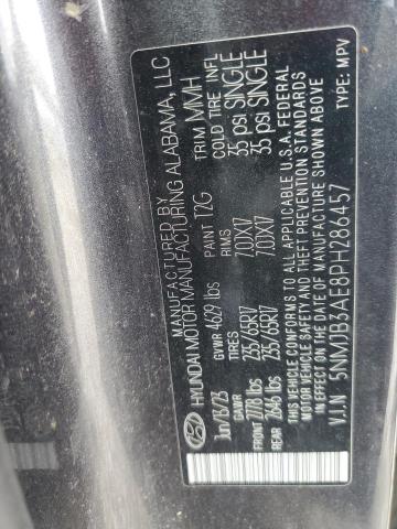 2023 HYUNDAI TUCSON SEL 5NMJB3AE8PH286457