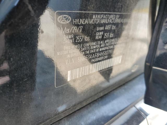 2017 HYUNDAI SONATA SPO 5NPE34AF8HH582791