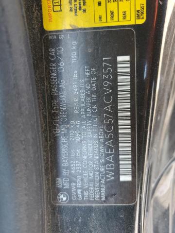 2010 BMW 650 I - WBAEA5C57ACV93571