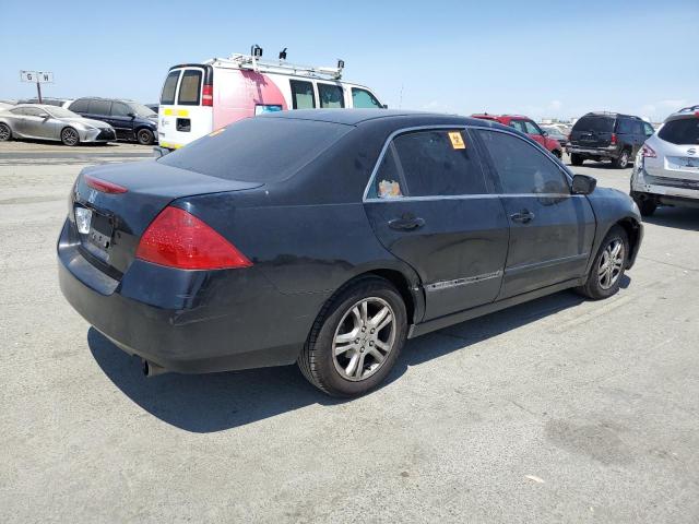 HONDA ACCORD EX 2006 black  gas 1HGCM56746A147607 photo #4