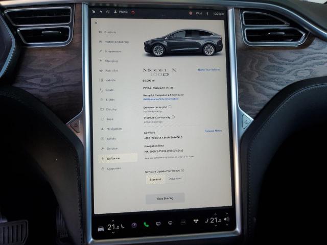2017 TESLA MODEL X - 5YJXCBE23HF077261