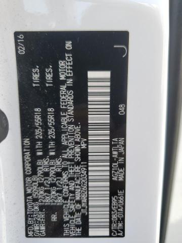 2016 LEXUS NX 200T BA JTJYARBZ6G2034911