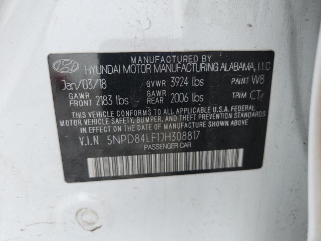 2018 HYUNDAI ELANTRA SE - 5NPD84LF1JH308817