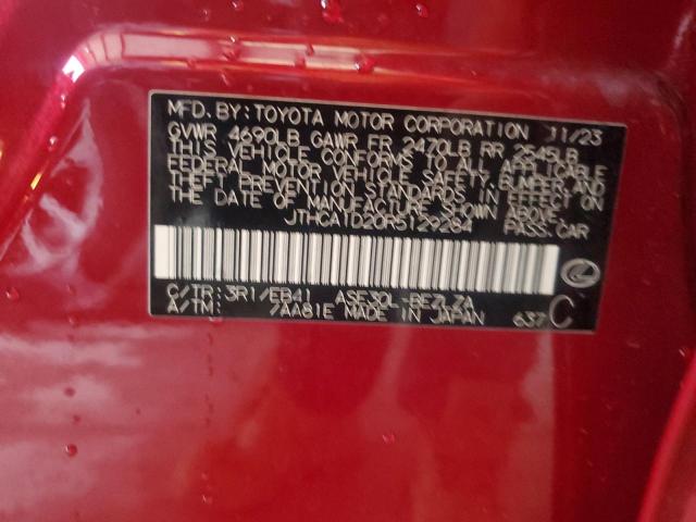 2024 LEXUS IS 300 JTHCA1D20R5129284