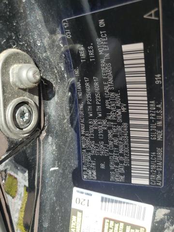 2017 TOYOTA SIENNA XLE 5TDYZ3DC3HS840488