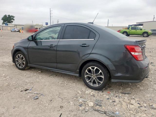 CHEVROLET SONIC LT 2017 black  gas 1G1JD5SH2H4162038 photo #3