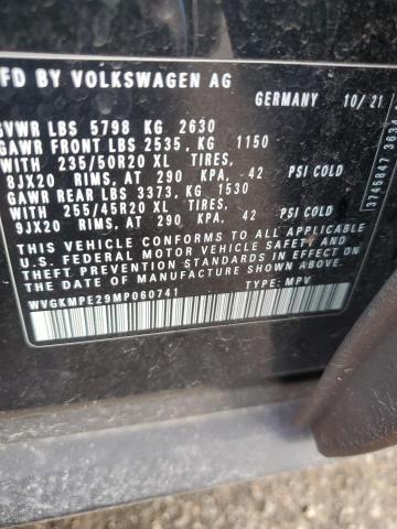 2021 VOLKSWAGEN ID.4 PRO S WVGKMPE29MP060741