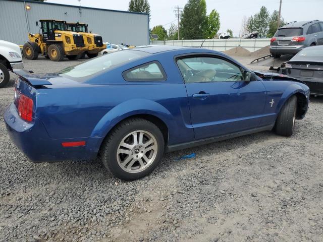 FORD MUSTANG 2006 blue  gas 1ZVFT80N765128238 photo #4