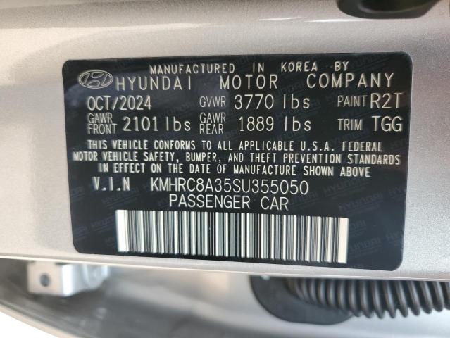 2025 HYUNDAI VENUE SEL - KMHRC8A35SU355050