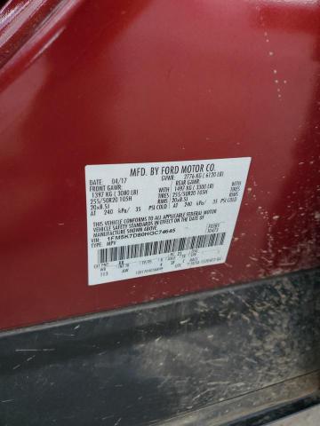 2017 FORD EXPLORER XLT 1FM5K7D80HGC74645