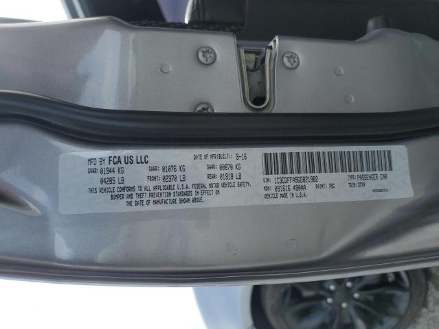 2016 DODGE DART SXT S - 1C3CDFFA9GD821982