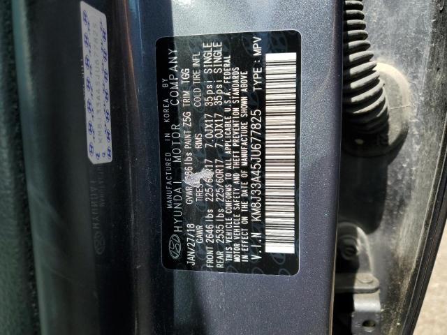 2018 HYUNDAI TUCSON SEL KM8J33A45JU677825