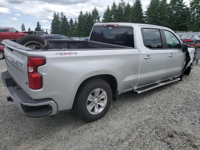 CHEVROLET SILVERADO 2021 silver  diesel 3GCUYDET3MG348431 photo #4