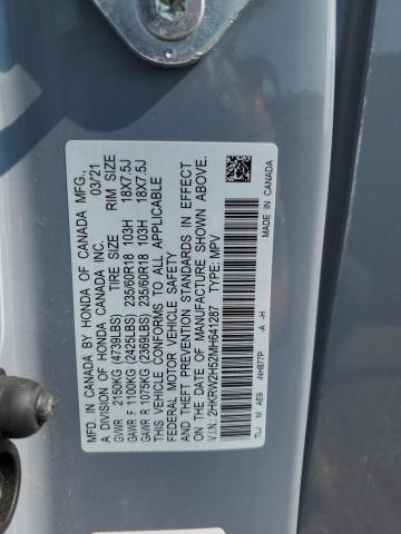 2021 HONDA CR-V EX 2HKRW2H52MH641287
