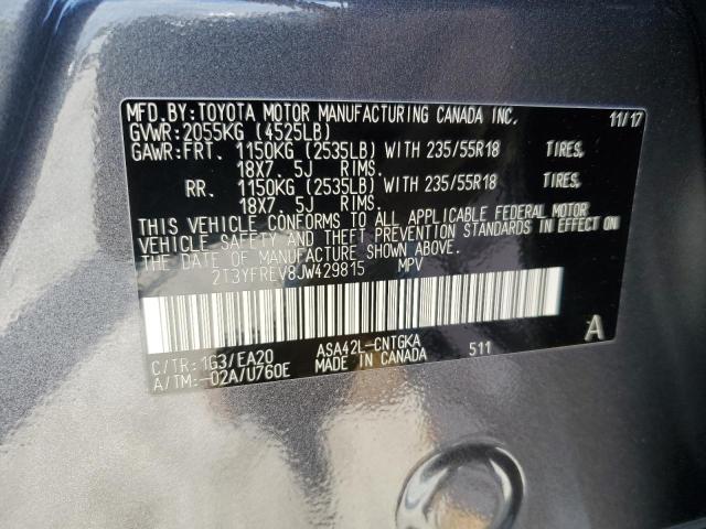 2018 TOYOTA RAV4 LIMIT - 2T3YFREV8JW429815
