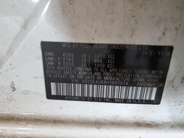 2017 SUBARU IMPREZA LI 4S3GKAU68H3601079