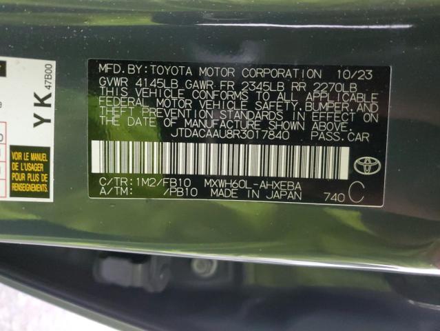 2024 TOYOTA PRIUS LE JTDACAAU8R3017840