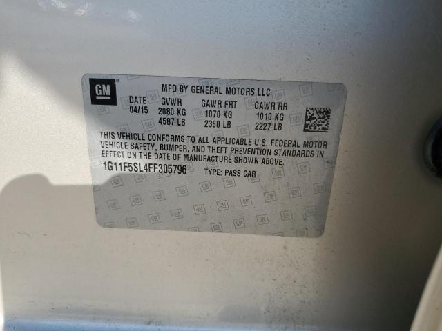 2015 CHEVROLET MALIBU LTZ 1G11F5SL4FF305796